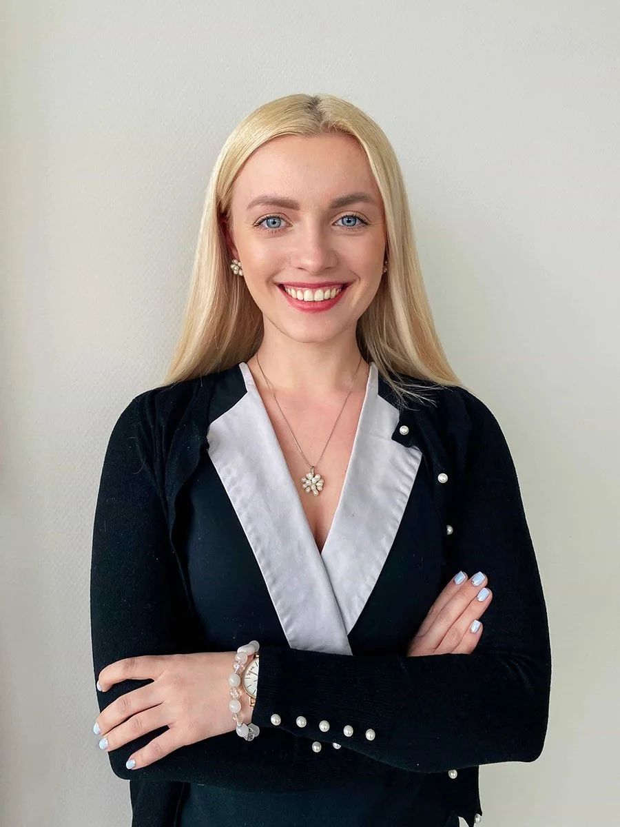 Professional business headshot in a New York studio: confident look for CEO/founder profiles, websites, and press.